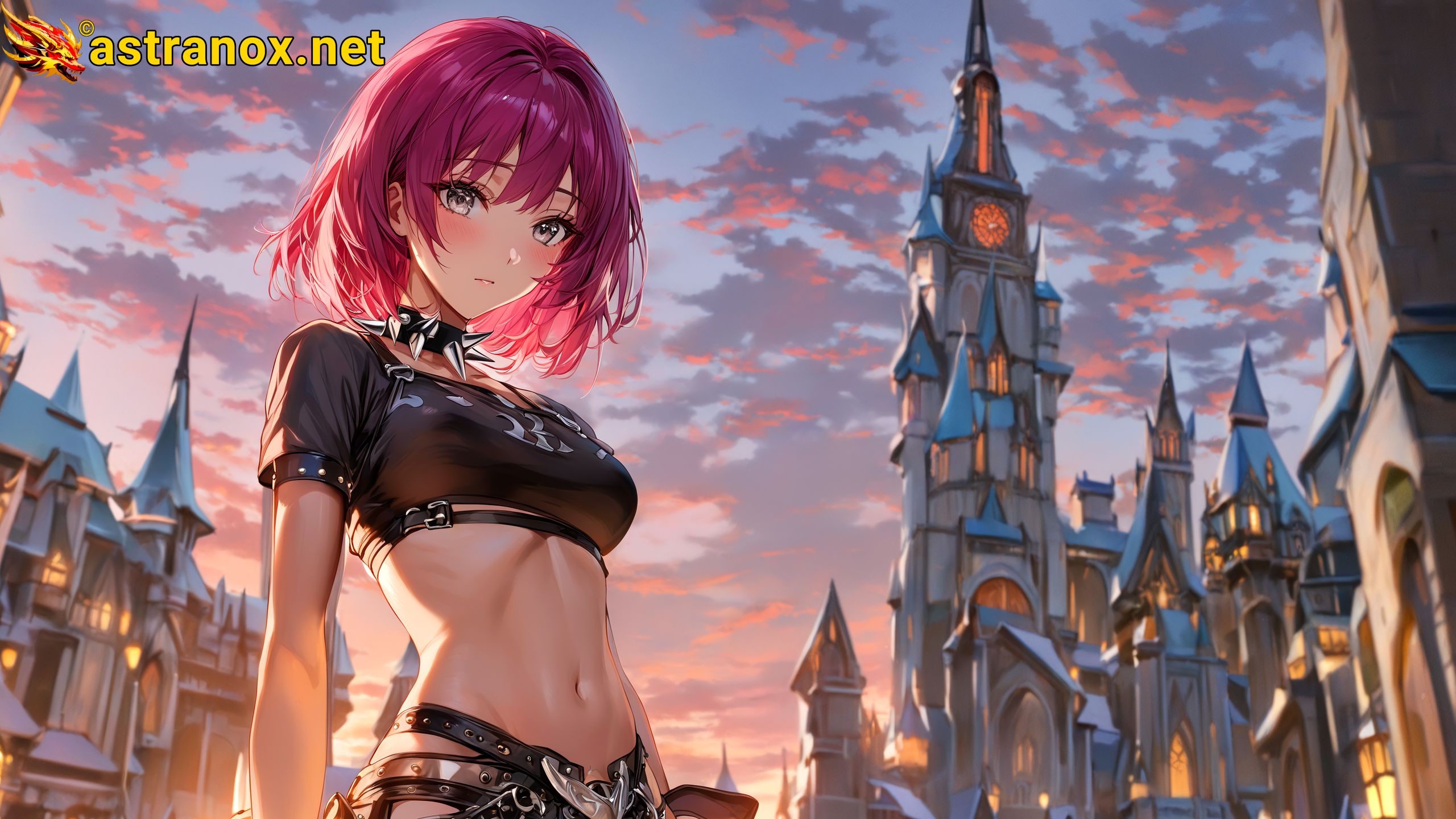 Amazing Young Female at - Download Free 4K Wallpaper Fantasy wallpaper with Eyes and Hair.