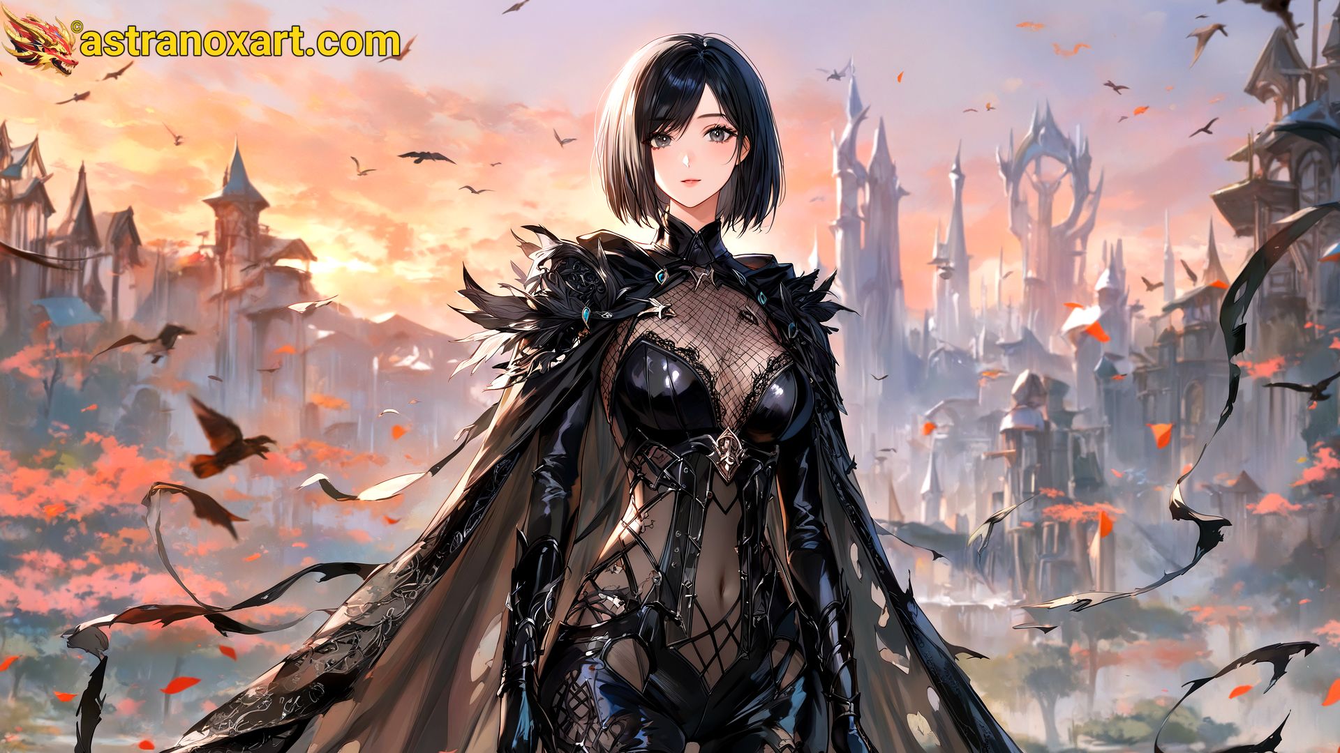 Amazing Young Female  at  - Download Free 4K Wallpaper Fantasy wallpaper with  Eyes and  Hair.