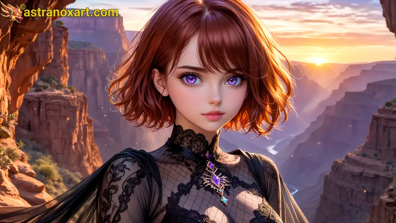 Amazing Young Female  at  - Download Free 4K Wallpaper Fantasy wallpaper with  Eyes and  Hair.