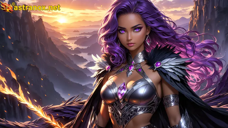 Amazing Young Female  at  - Download Free 4K Wallpaper Fantasy wallpaper with  Eyes and  Hair.