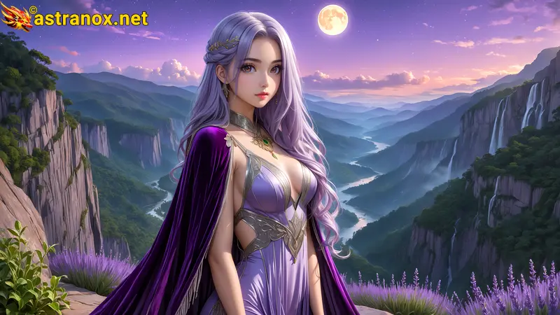 Amazing Young Female  at  - Download Free 4K Wallpaper Fantasy wallpaper with  Eyes and  Hair.