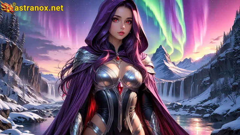 Amazing Young Female  at  - Download Free 4K Wallpaper Fantasy wallpaper with  Eyes and  Hair.