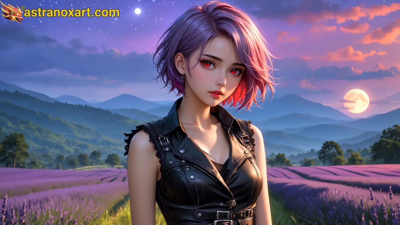 Amazing Young Female  at  - Download Free 4K Wallpaper Fantasy wallpaper with  Eyes and  Hair.